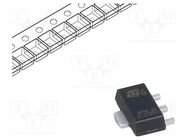 Transistor: PNP; bipolar; 60V; 3A; 1.4W; SOT89 STMicroelectronics