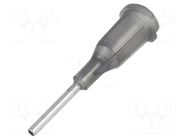 Needle: steel; 0.5"; Size: 16; straight; 1.2mm; Mounting: Luer Lock FISNAR