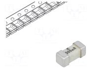 Fuse: fuse; 500mA; 125VAC; 125V; 125VDC; ultra rapid; ceramic; SMD LITTELFUSE