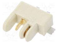Socket; Connector: wire-wire/PCB; Rotaconnect; 3mm; PIN: 2; 5A; SMT Amphenol Communications Solutions