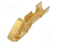 Contact; female; selectively gold plated; 30AWG÷22AWG; bulk MOLEX