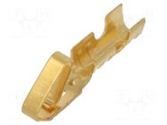 Contact; female; KK 254; selectively gold plated; 30AWG÷22AWG MOLEX