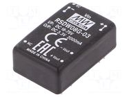 Converter: DC/DC; 8W; Uin: 18÷75VDC; Uout: 3.3VDC; Iout: 0÷2000mA MEAN WELL