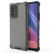 Honeycomb Case armor cover with TPU Bumper for Xiaomi Redmi K40 Pro+ / K40 Pro / K40 / Poco F3 black, Hurtel