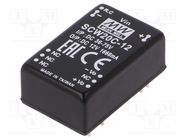 Converter: DC/DC; 20W; Uin: 36÷75V; Uout: 12VDC; Iout: 1666mA; DIP24 MEAN WELL