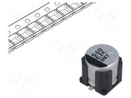 Capacitor: hybrid; 560uF; 25VDC; SMD; ESR: 20mΩ; ZKU; ±20%; 4000h PANASONIC