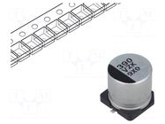 Capacitor: hybrid; 390uF; 35VDC; SMD; ESR: 20mΩ; ZKU; ±20%; 4000h PANASONIC