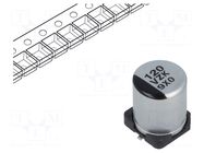 Capacitor: hybrid; 120uF; 35VDC; SMD; ESR: 35mΩ; ZKU; ±20%; 4000h PANASONIC