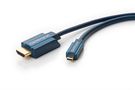 HDMIā„¢ to Micro HDMIā„¢ Adapter Cable, 2 m - Premium cable | 1x HDMIā„¢ plug <> 1x Micro-HDMIā„¢ plug | 2.0 m | UHD 4K @ 30 Hz