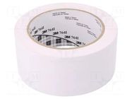 Tape: marking; white; L: 33m; W: 50mm; self-adhesive 3M