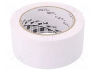 Tape: marking; white; L: 33m; W: 50mm; self-adhesive 3M
