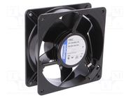 Fan: AC; axial; 230VAC; 119x119x38mm; 114m3/h; 30dBA; slide; 1900rpm EBM-PAPST