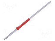 Interchangeable blade; hex key; HEX 2.5mm; SYSTEM 4; 3.8Nm WIHA