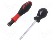 Screwdriver: torque; adjustable; Overall len: 231mm; 0.5÷2Nm WIHA