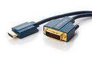 DVI to HDMI™ Adapter Cable, 5 m - Premium cable | 1x DVI-D plug Dual-Link (24+1) <> 1x HDMI™ plug | 5.0 m | WQXGA @ 60 Hz