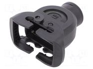 Enclosure for connectors: HDC; size 10B; for cable; Han-Eco® B HARTING