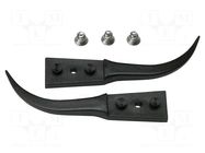 Kit of tips; Blade tip shape: flat; Tweezers len: 40mm; ESD; 2pcs. IDEAL-TEK