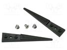 Kit of tips; Blade tip shape: flat,rounded; Tweezers len: 40mm IDEAL-TEK