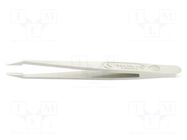 Tweezers; Blade tip shape: sharp; Tweezers len: 115mm; ESD IDEAL-TEK