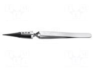 Tweezers; replaceable tips; Blade tip shape: sharp; ESD IDEAL-TEK