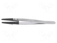 Tweezers; replaceable tips; Blade tip shape: flat; ESD IDEAL-TEK