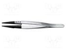 Tweezers; replaceable tips; Blade tip shape: flat; ESD IDEAL-TEK