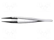 Tweezers; replaceable tips; Blade tip shape: flat; ESD IDEAL-TEK