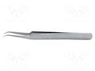 Tweezers; 115mm; for precision works; Blade tip shape: sharp IDEAL-TEK