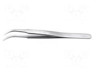 Tweezers; 120mm; for precision works; Type of tweezers: curved IDEAL-TEK