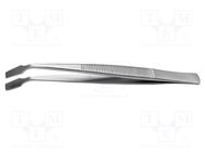 Tweezers; 105mm; for precision works; Blade tip shape: shovel IDEAL-TEK