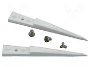 Kit of tips; 45mm; Blade tip shape: flat; universal; 2pcs. IDEAL-TEK