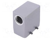 Enclosure for connectors: HDC; size H-B 10; for cable; angled LAPP