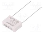 Capacitor: paper; Y1; 2.2nF; 500VAC; 15mm; ±20%; THT; P295; 1500VDC 