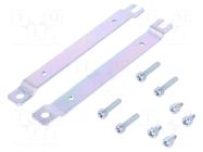 Mounting coupler; steel; for enclosures; Plating: zinc; GA RITTAL