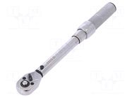 Wrench; torque; 250mm; 2.5÷20Nm; 1/4"; Kit: soft case YATO