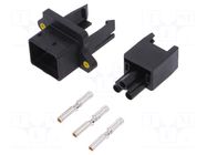 PIN: 2; female; HARTING PushPull V4 WDF 250V/16A 3p Crim HARTING