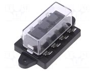 Fuse boxes; 19mm; 30A; screw; Leads: connectors; Leads dim: 6.4mm SCI