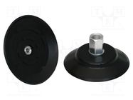 Suction cup; 80mm; G1/4 IG; Shore hardness: 55; 25cm3; 260N; PFYN SCHMALZ