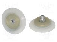 Suction cup; 80mm; G1/4 AG; Shore hardness: 55; 25cm3; 260N; PFYN 