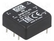 Converter: DC/DC; 10W; Uin: 9÷18V; Uout: 3.3VDC; Iout: 2500mA; 350kHz MEAN WELL