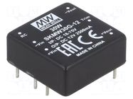 Converter: DC/DC; 30W; Uin: 18÷75VDC; Uout: 12VDC; Iout: 0÷2500mA MEAN WELL