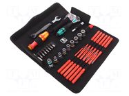Kit: general purpose; 35pcs. WERA