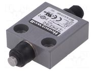 Limit switch; pin plunger Ø7mm; SPDT; 3A; max.250VAC; M12 male HONEYWELL
