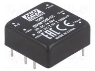 Converter: DC/DC; 10W; Uin: 18÷36V; Uout: 5VDC; Uout2: -5VDC; 350kHz MEAN WELL