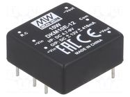Converter: DC/DC; 10W; Uin: 4.7÷8VDC; Uout: 12VDC; Uout2: -12VDC MEAN WELL