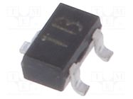 Transistor: NPN; bipolar; 65V; 0.1A; 200mW; SOT323 NTE Electronics