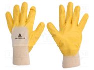 Protective gloves; Size: 11; Nitrile™ rubber; NI015 DELTA PLUS