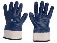 Protective gloves; Size: 9; Nitrile™ rubber; NI175 DELTA PLUS