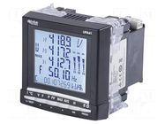 Meter: power quality analyser; on panel; digital,mounting; LCD ALGODUE