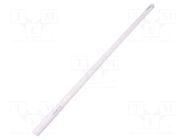 Rod; Ø: 15mm; L: 500mm; natural; extruded; Length tolerance: 0; +1mm MITSUBISHI CHEMICAL ADV. MATERIALS